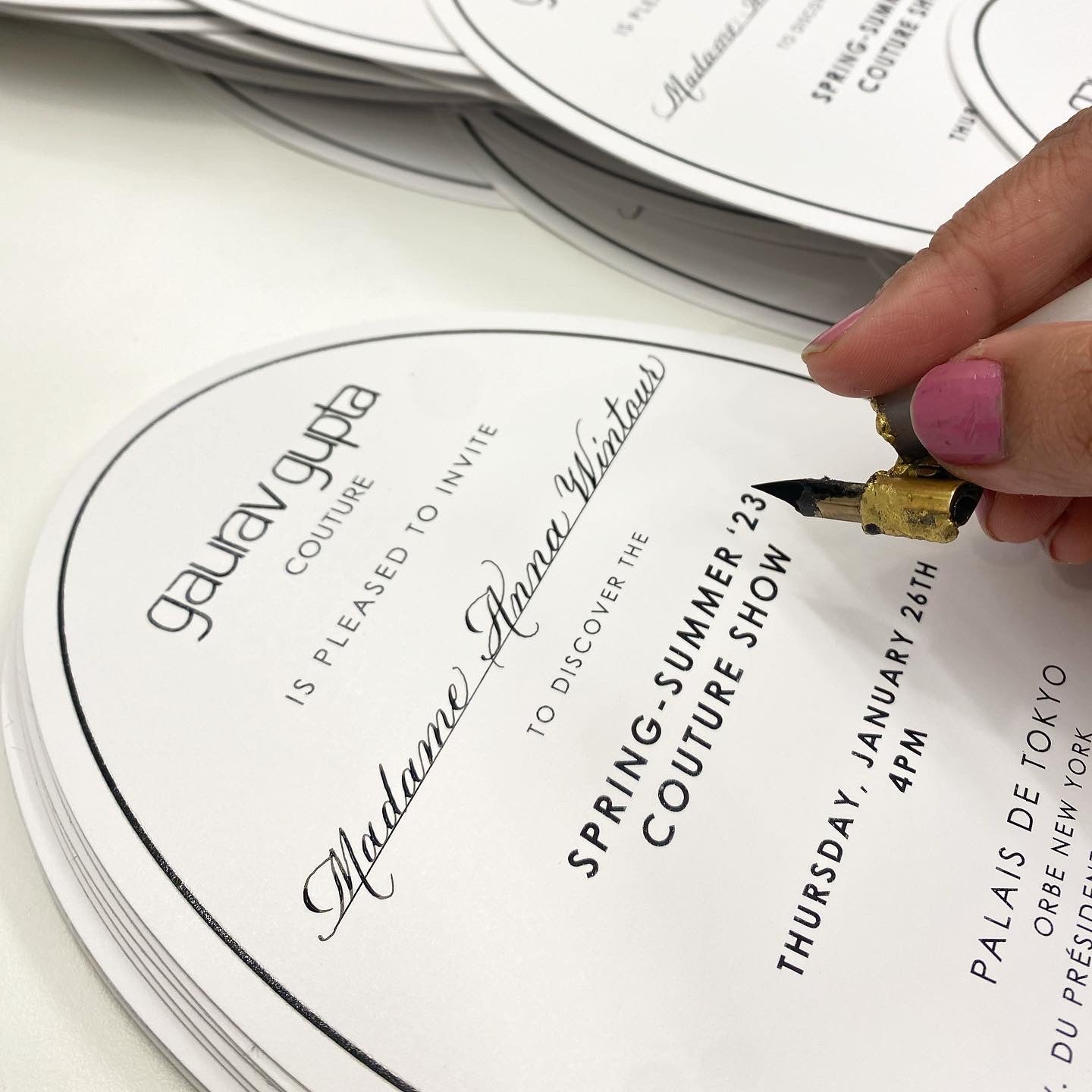Copperplate Calligraphy Workshop