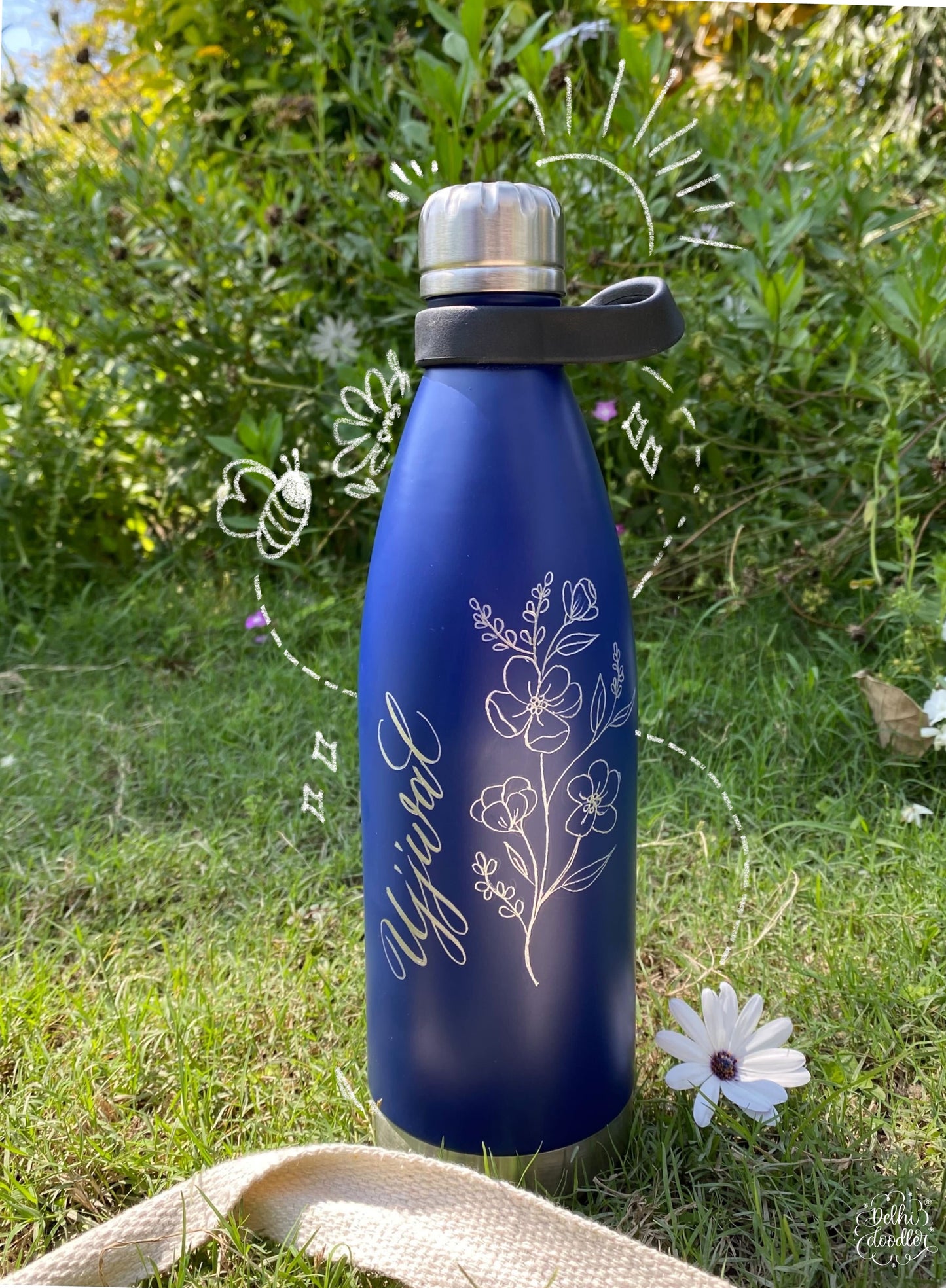 Yogarise Personalised Steel Bottle
