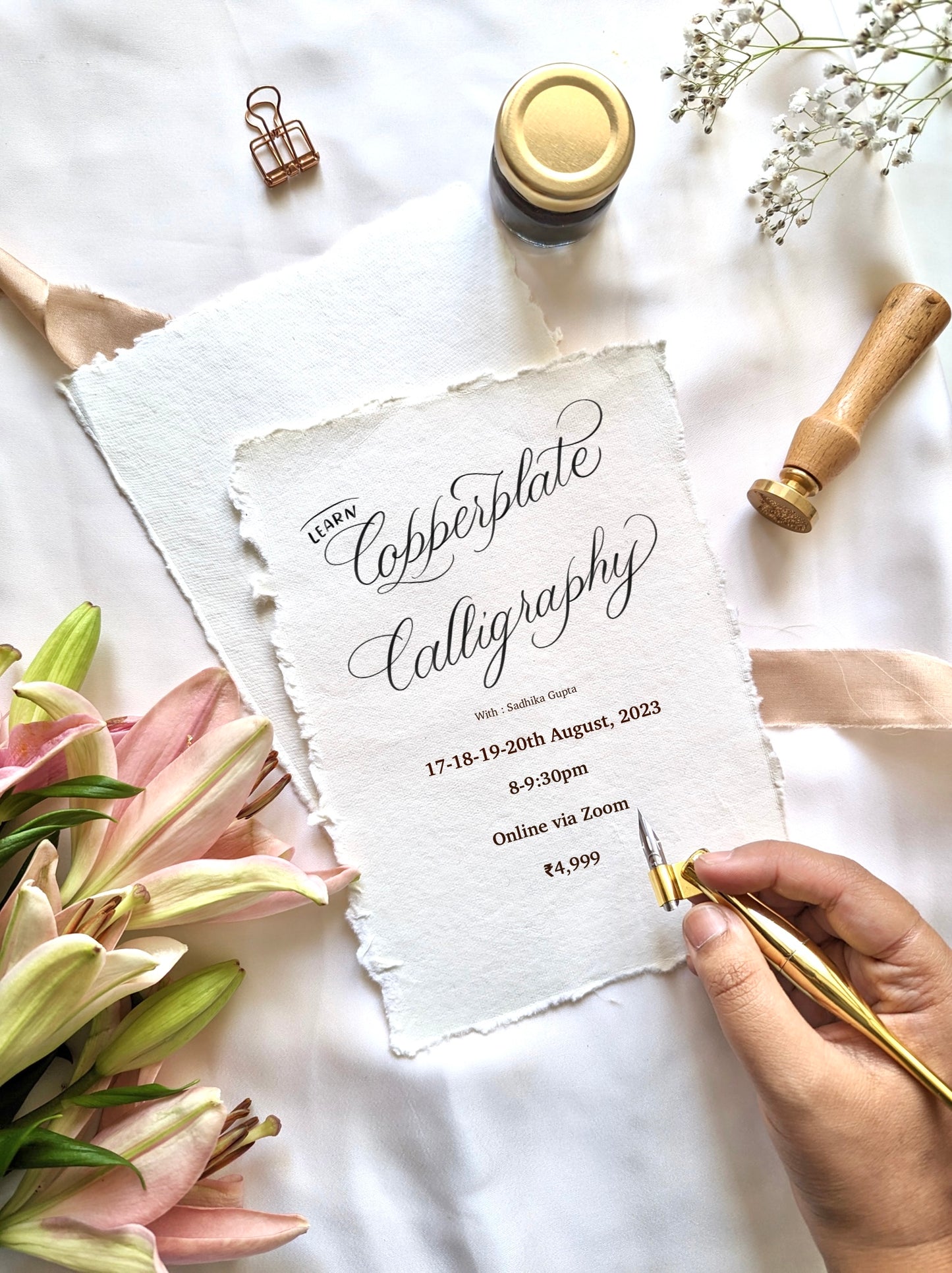 Copperplate Calligraphy Workshop