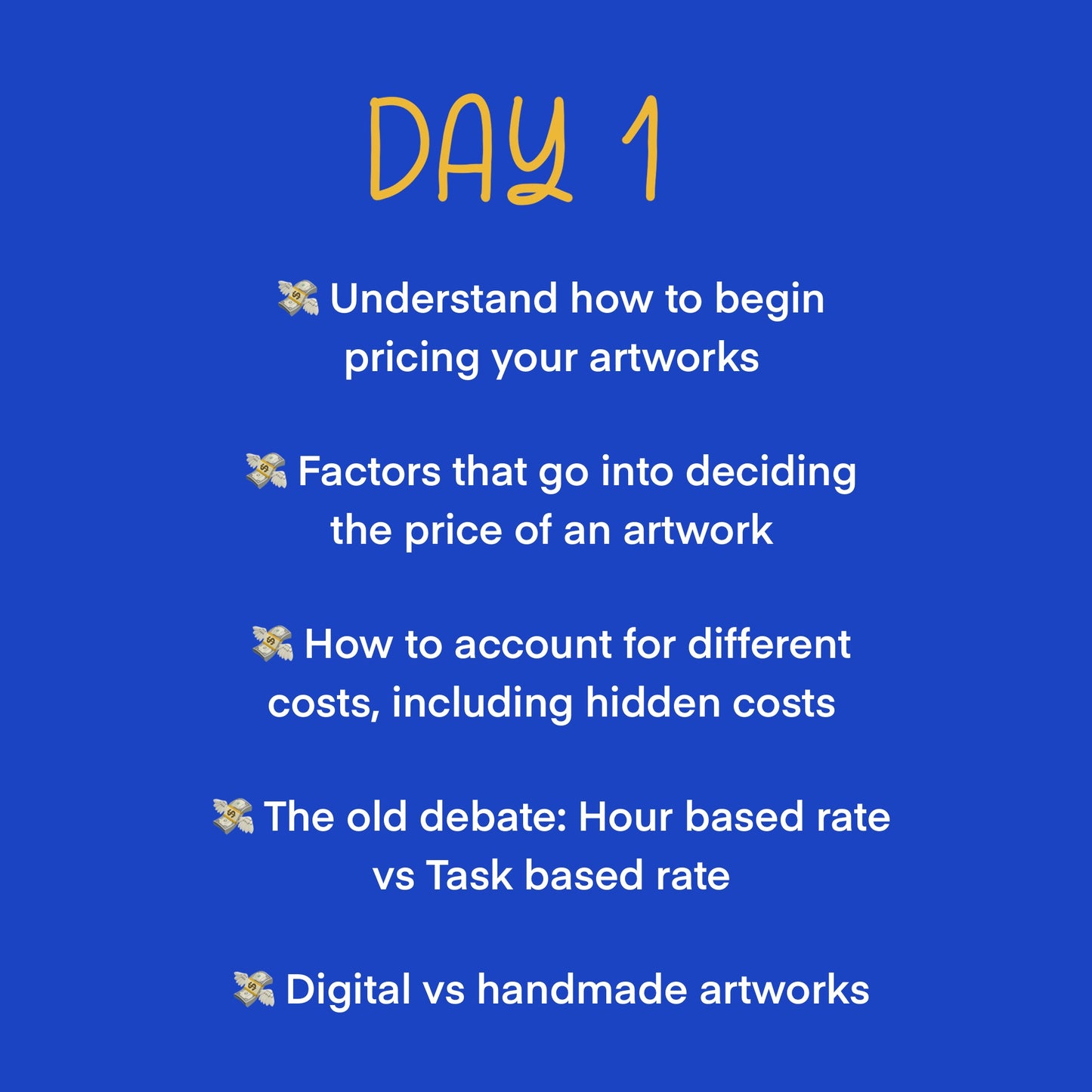 Art Pricing Workshop