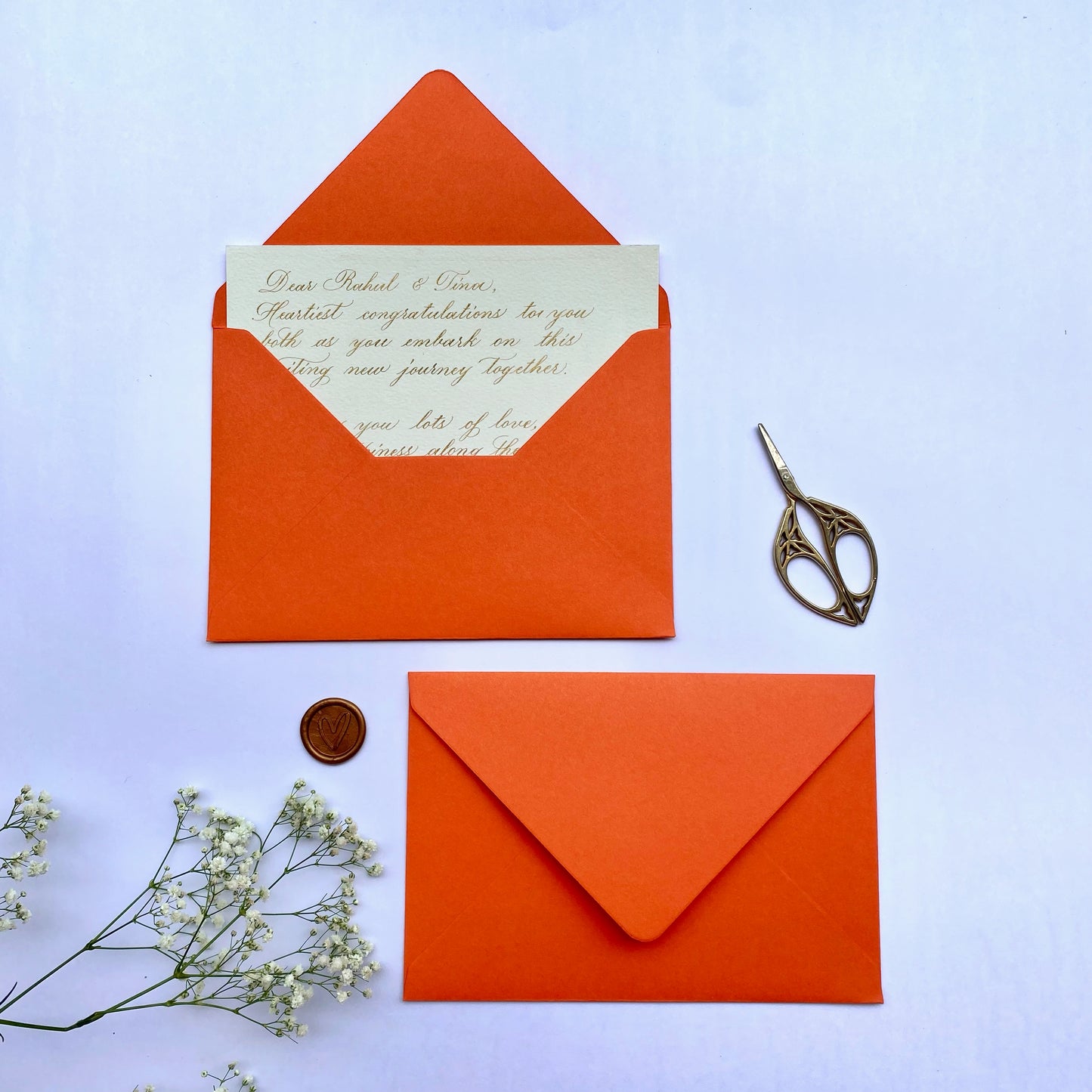 A5 Envelopes for Calligraphy