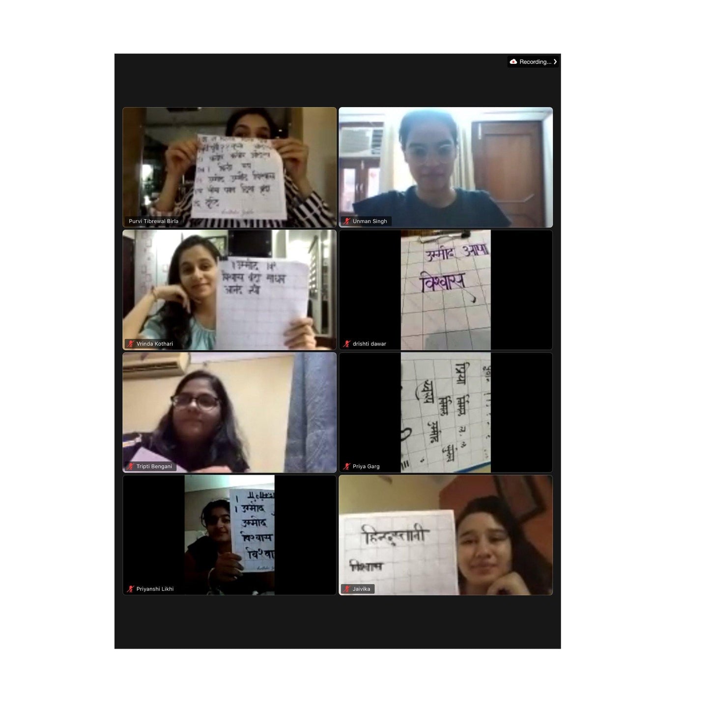 Devanagari Calligraphy Workshop - Sadhika Gupta