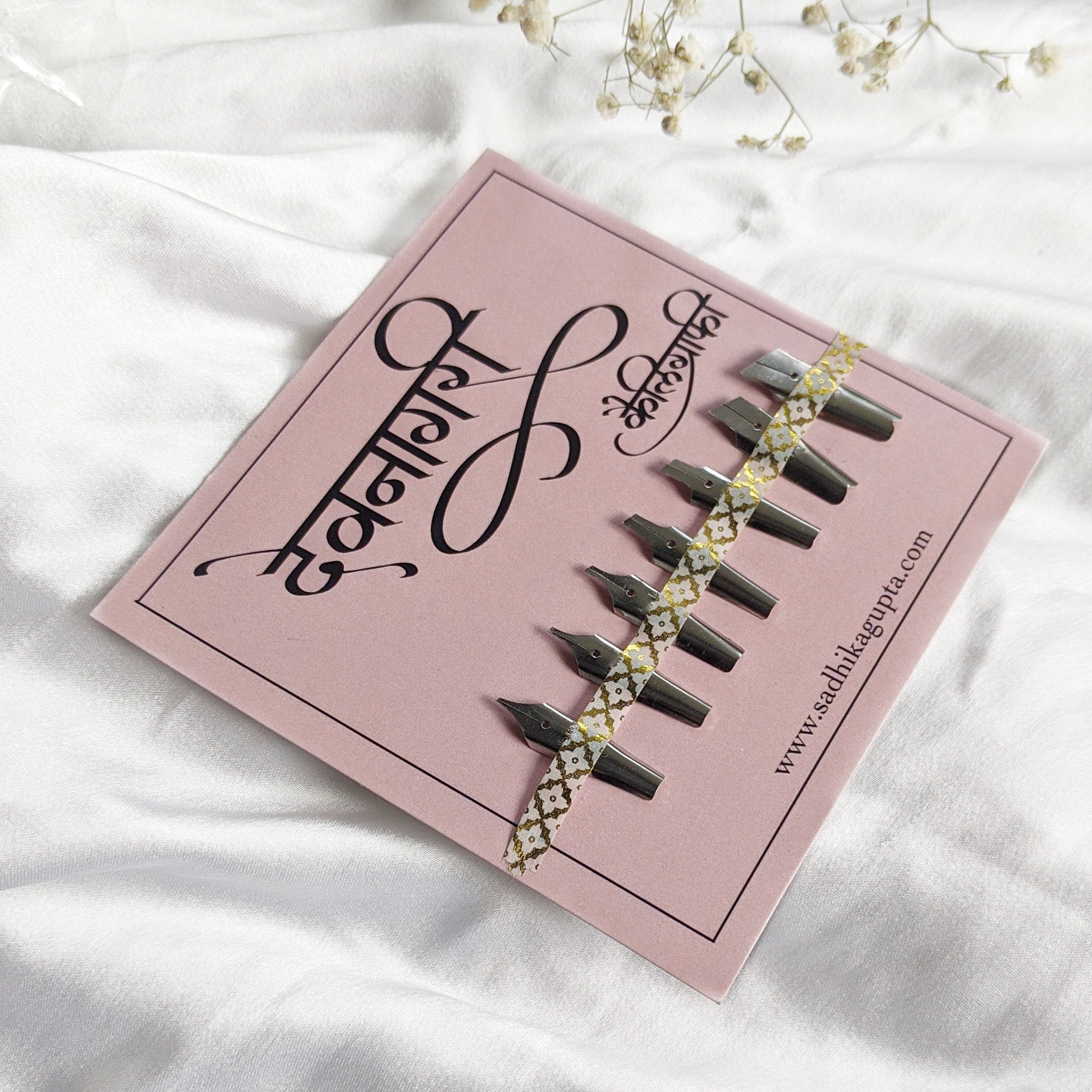 Devanagari Nibs Set – Delhi Doodler - Main Image