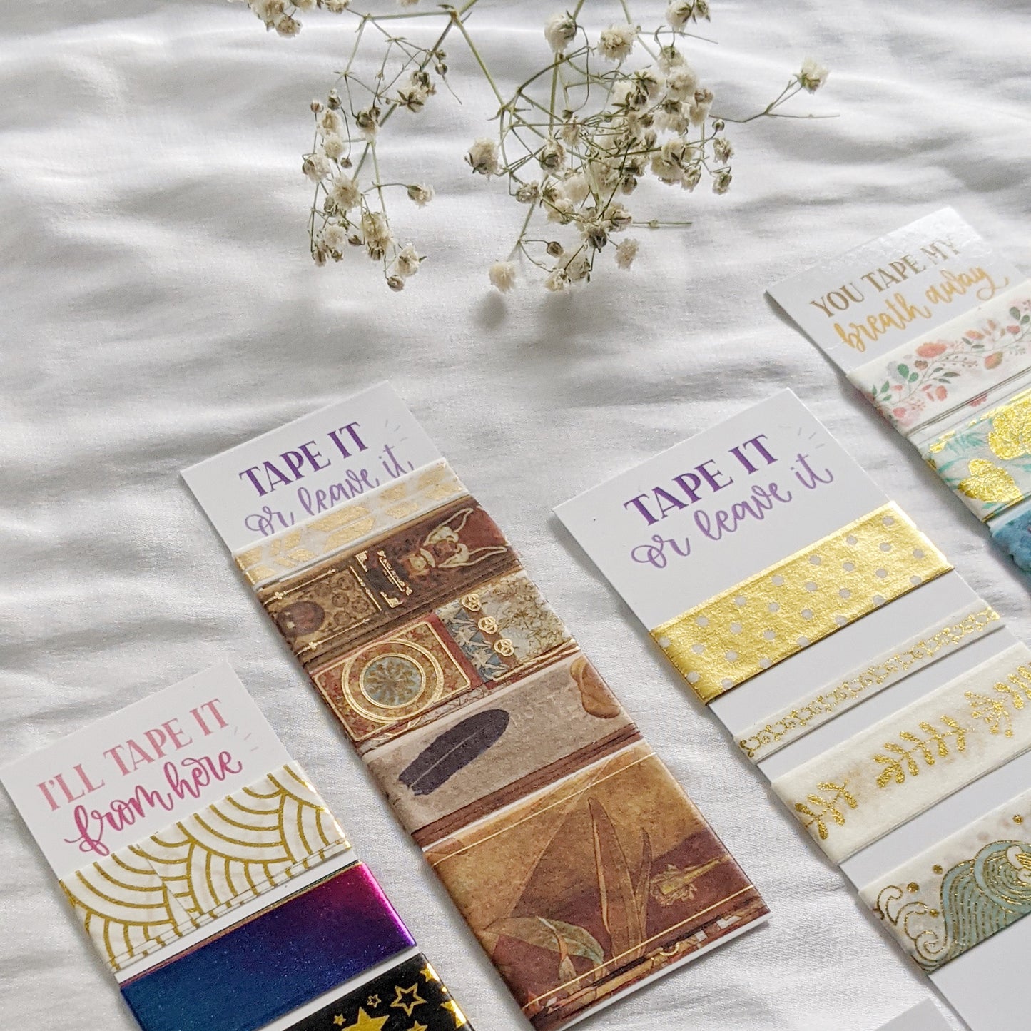 Mix Tape Collection : Washi Tape Cards