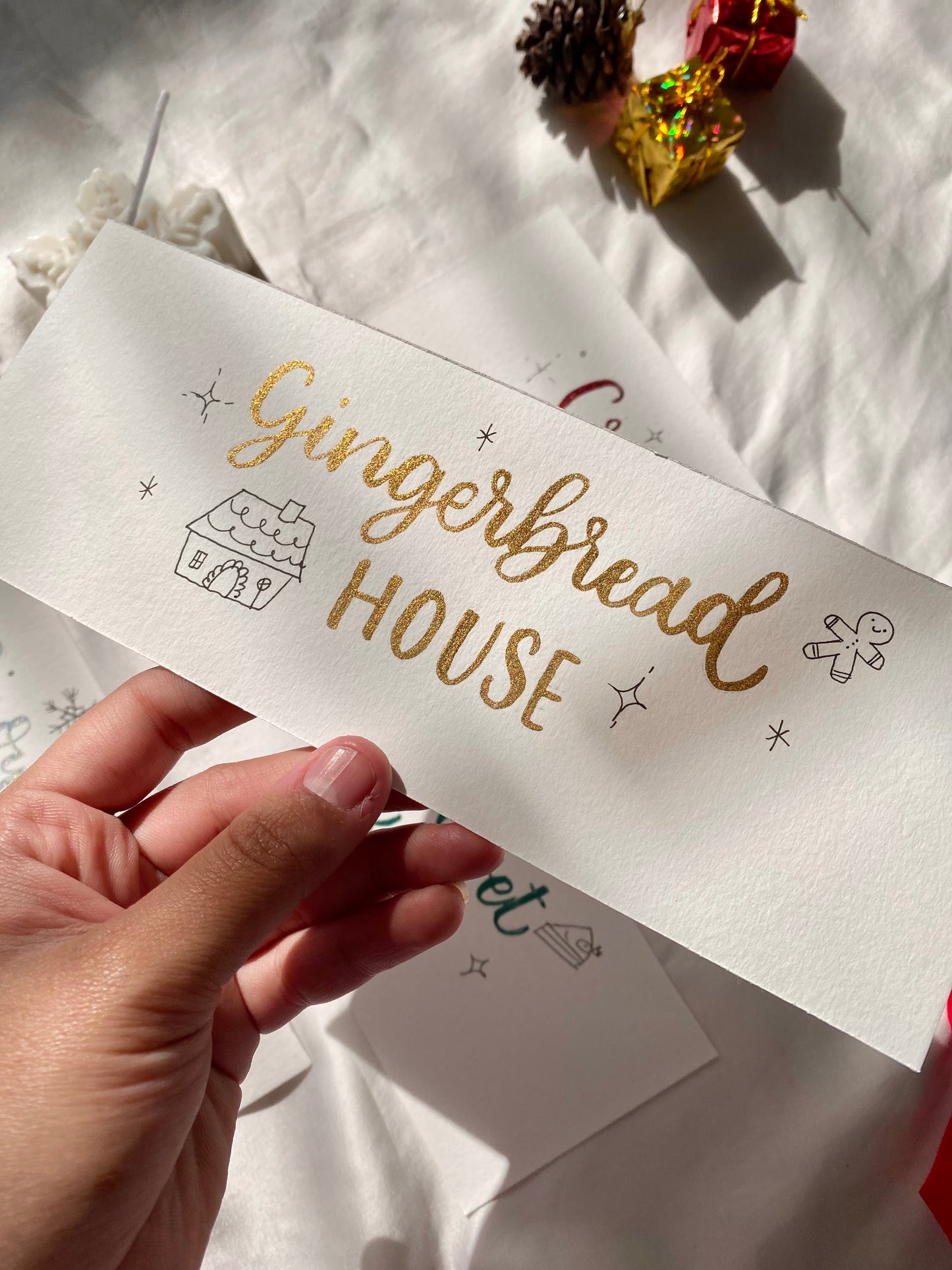 Christmas on my plate- Watercolor Palette
