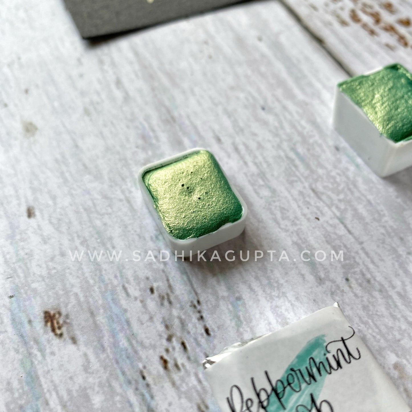 Peppermint Pop Watercolour 💚