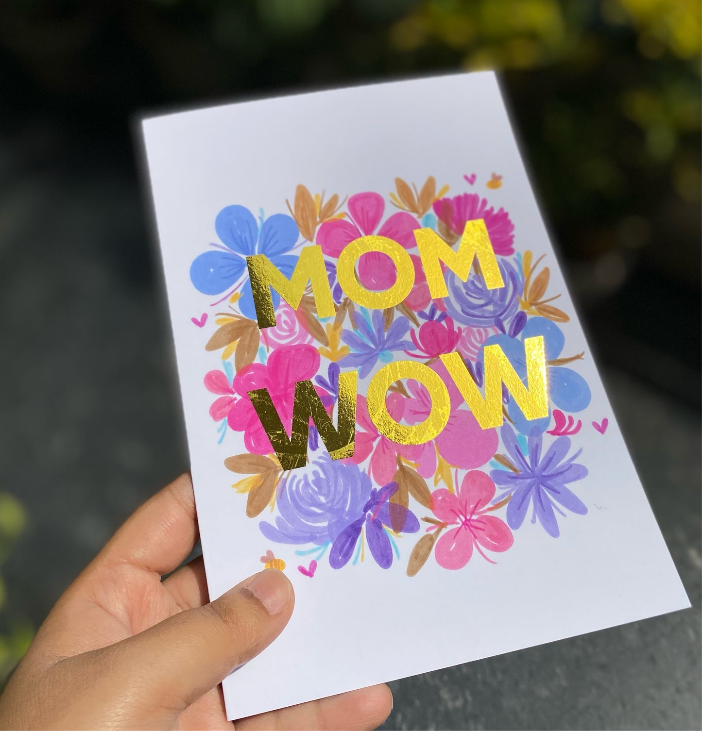 Greeting card for Mom