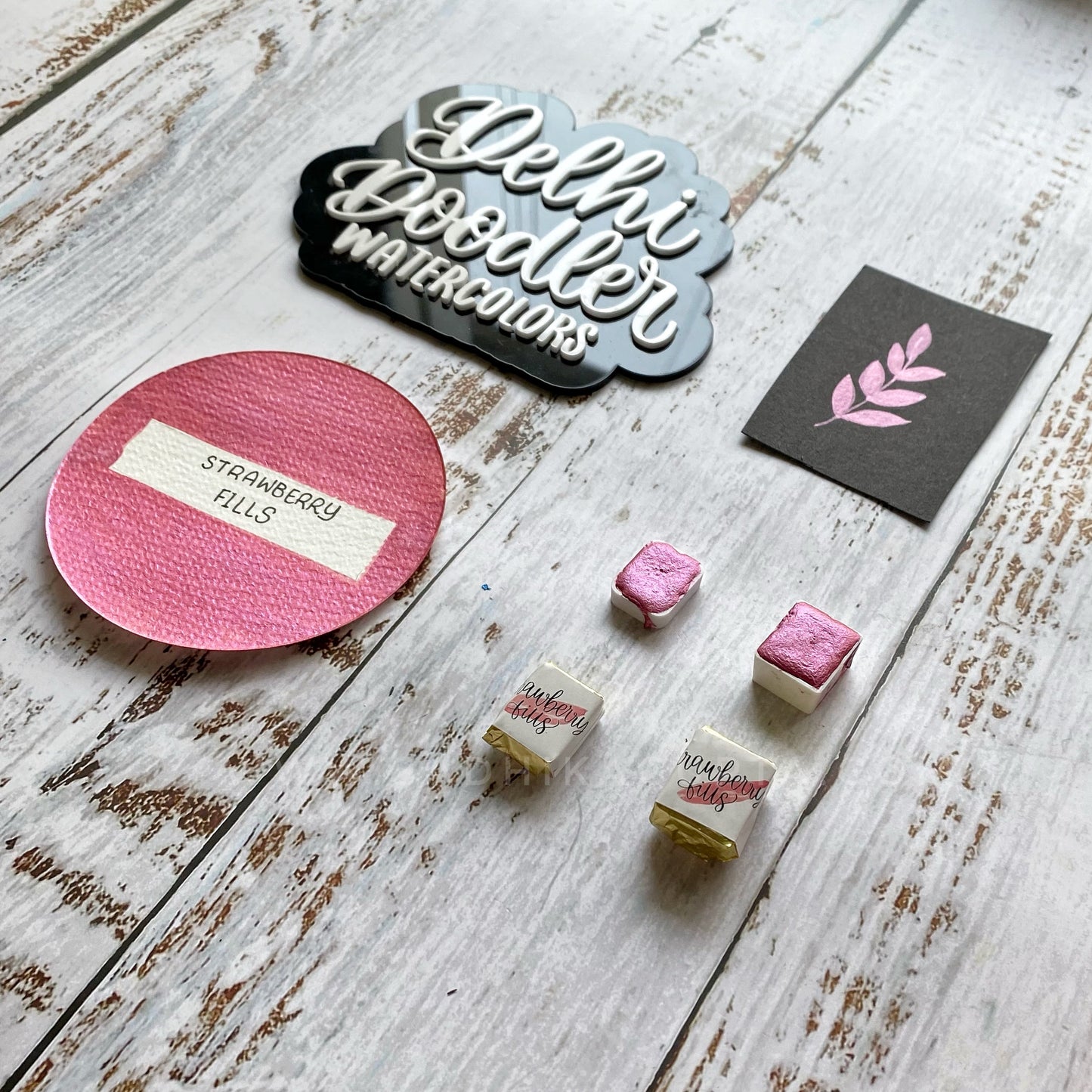 Strawberry Fills Watercolor 🍭