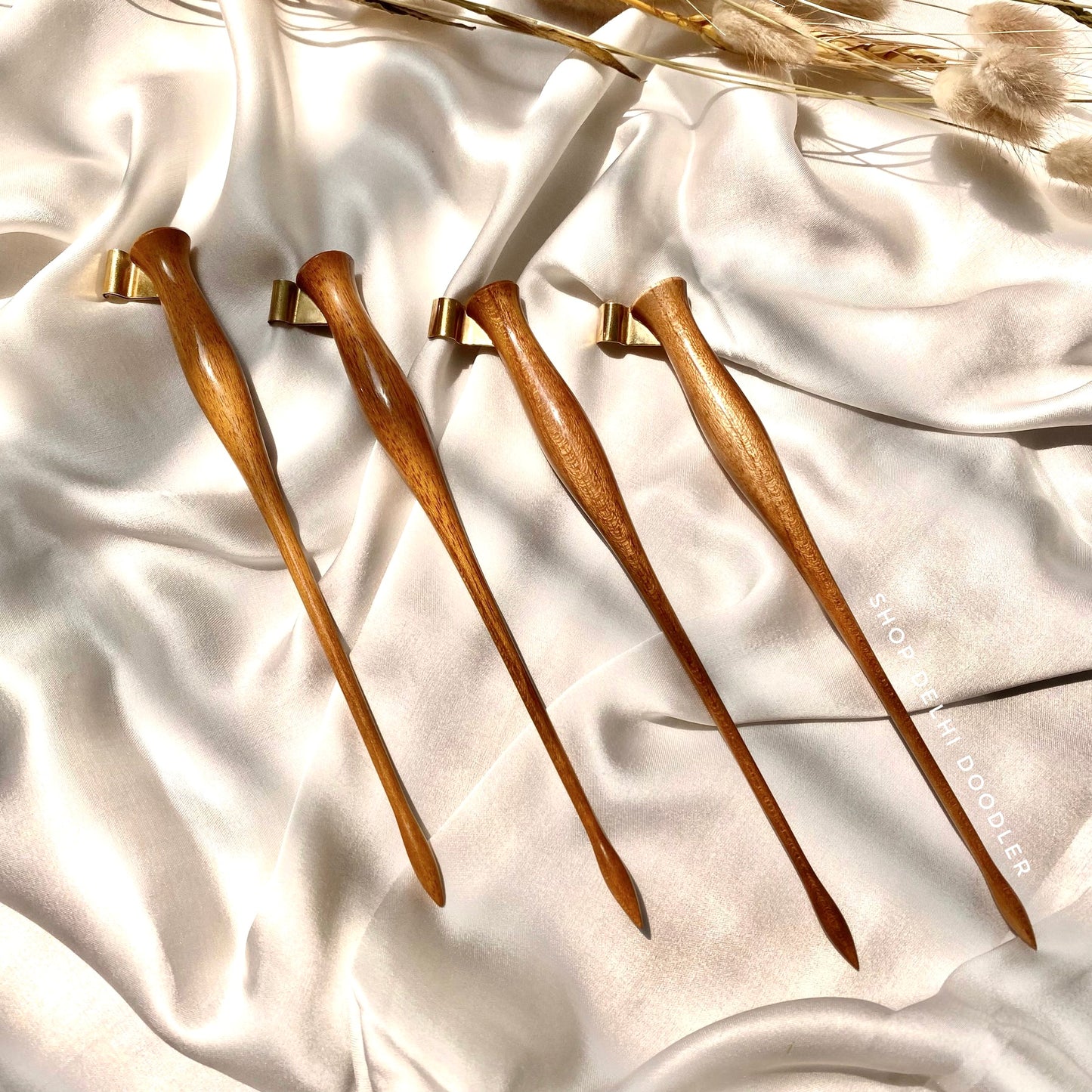 Wooden Oblique Holder - Ethereal