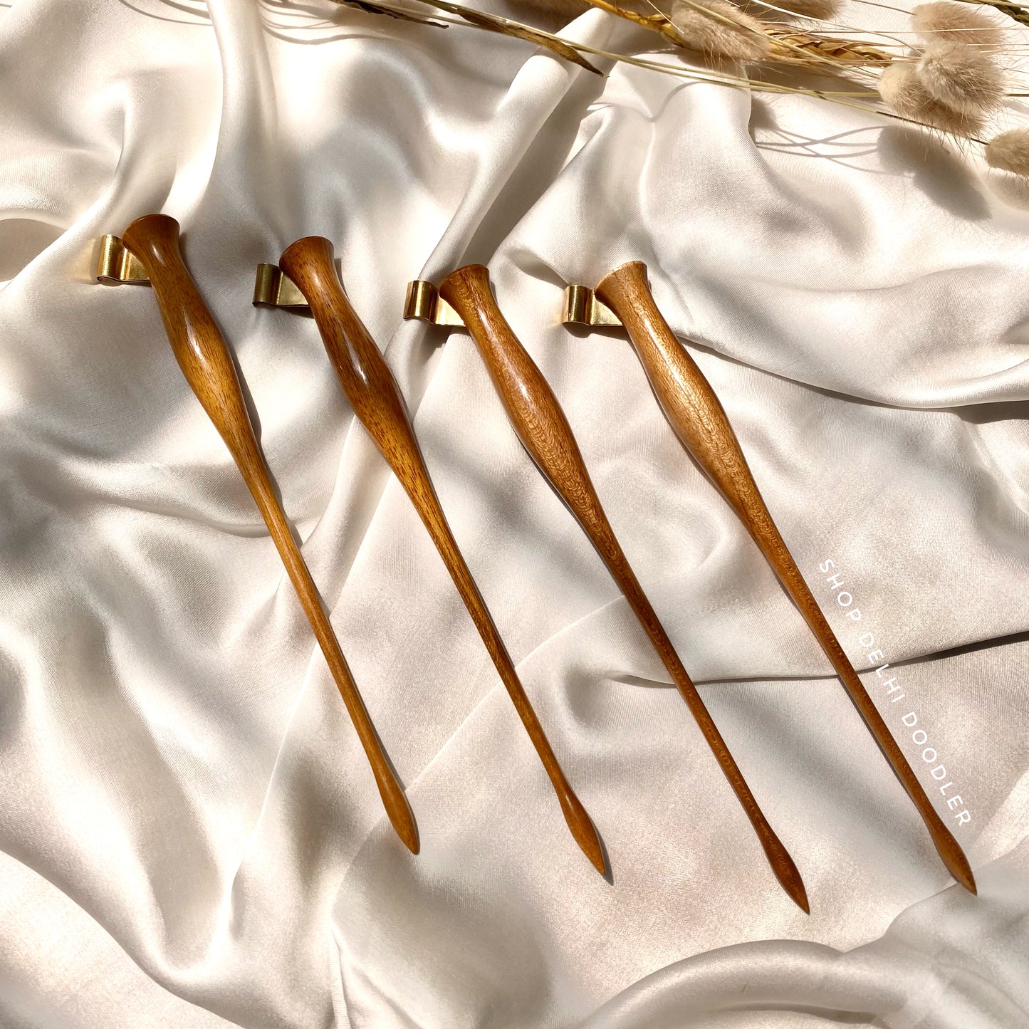 Wooden Oblique Holder - Ethereal
