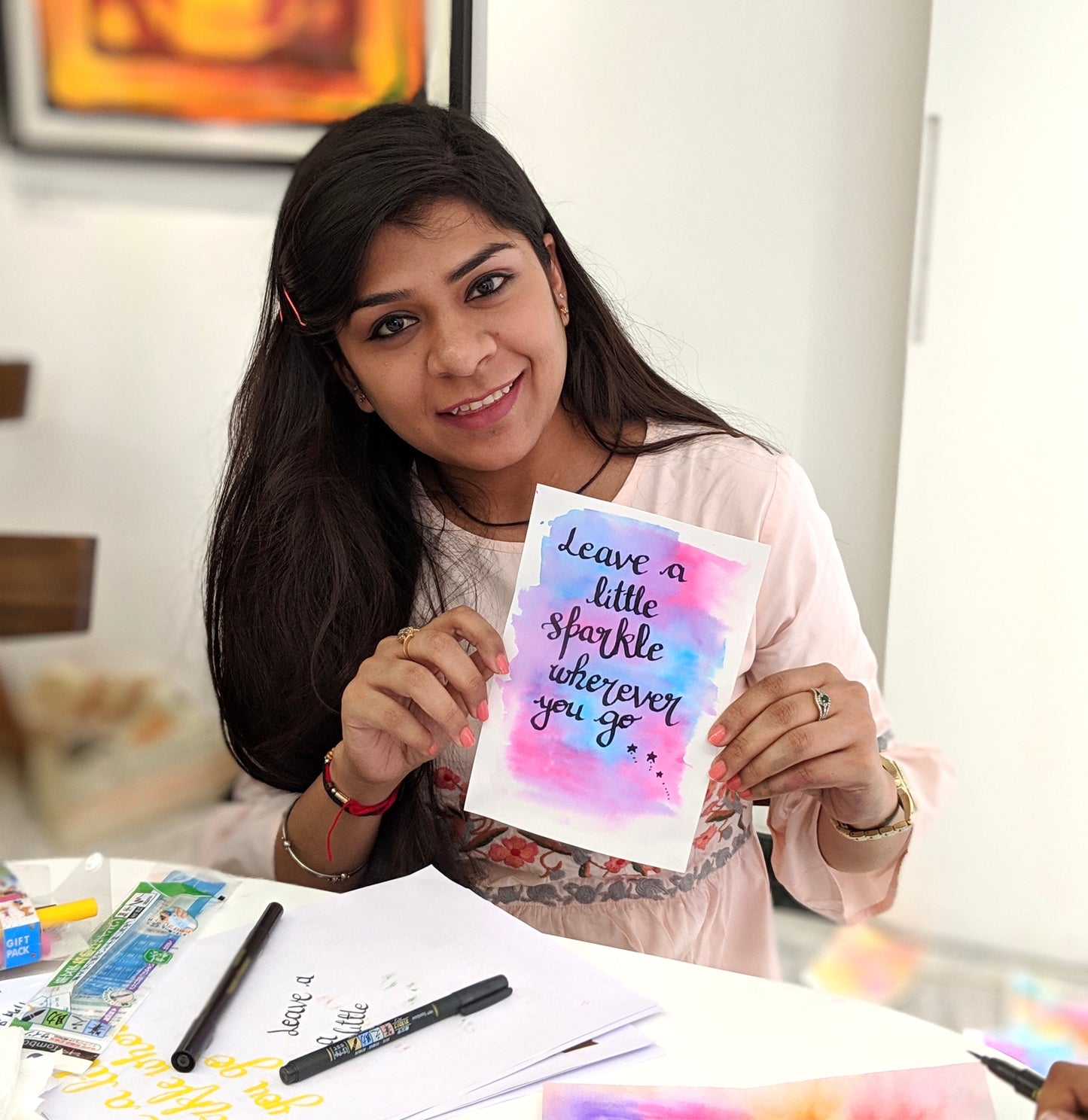 Brush Calligraphy Workshop- Gurugram