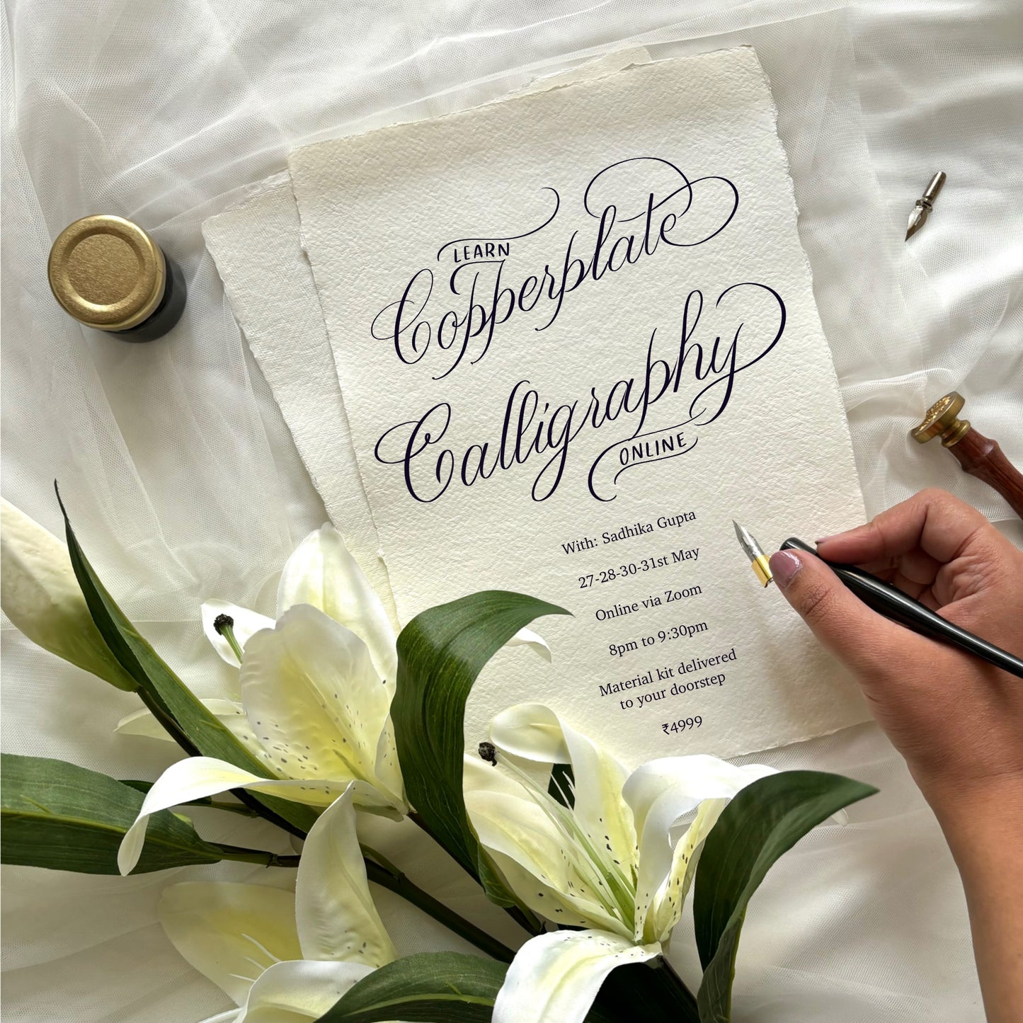 Copperplate Calligraphy Workshop