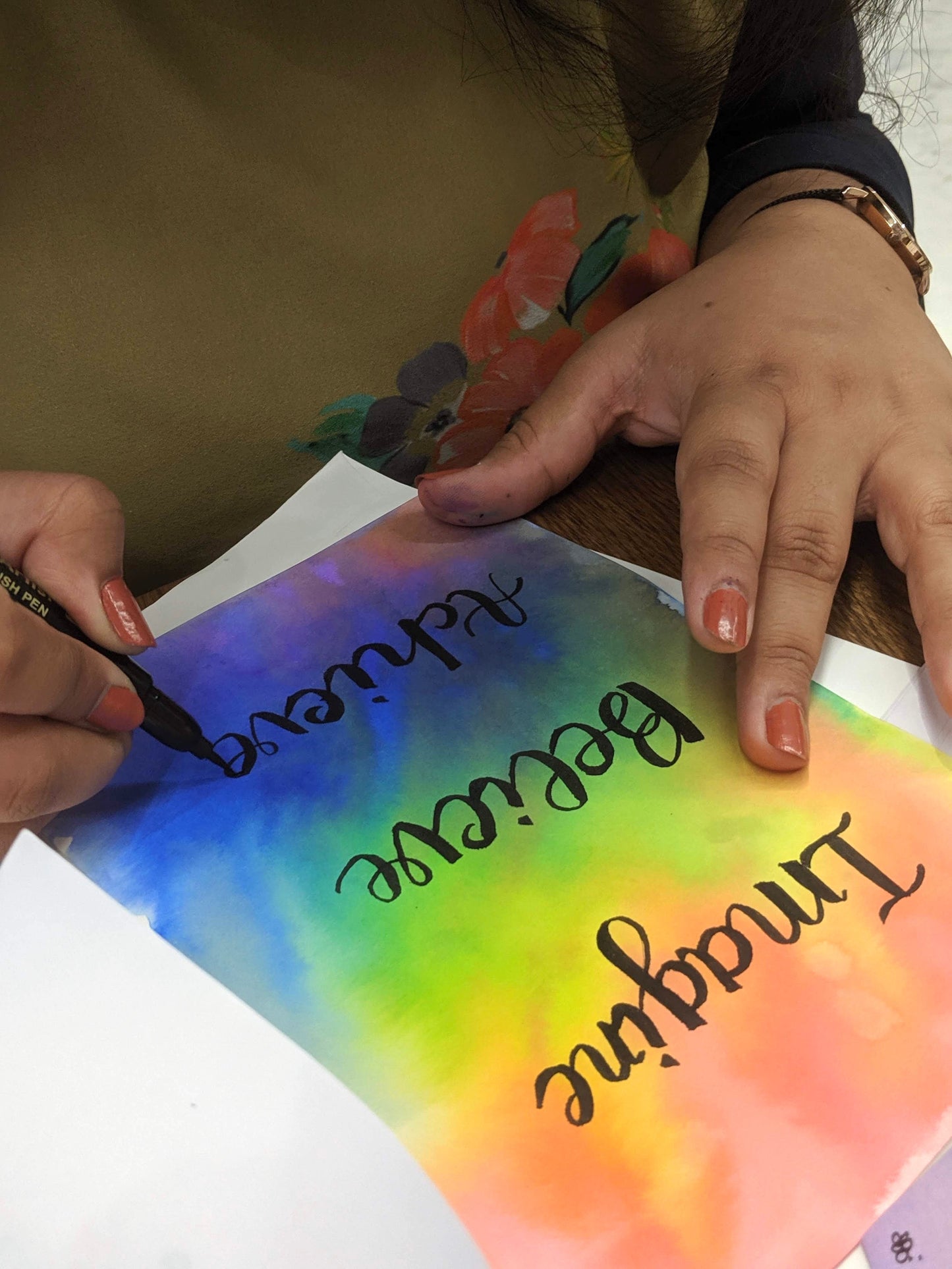 Brush Calligraphy Workshop- Gurugram