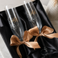 Personalised Engraved Champagne / Wine Glasses | Wedding, Anniversary Gift