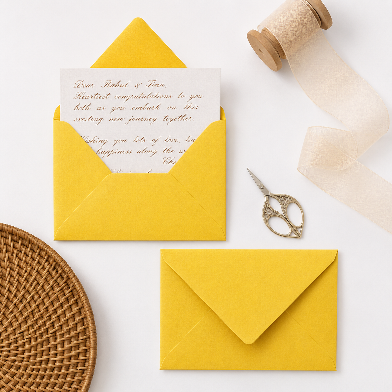 A5 Envelopes for Calligraphy