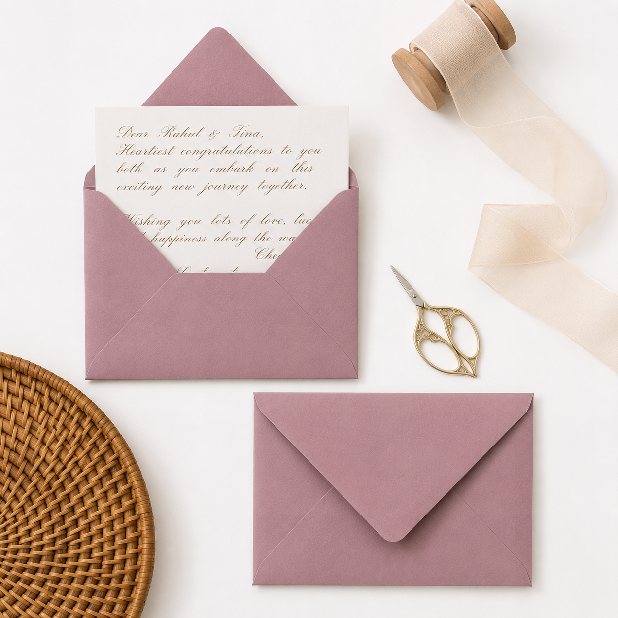 A5 Envelopes for Calligraphy