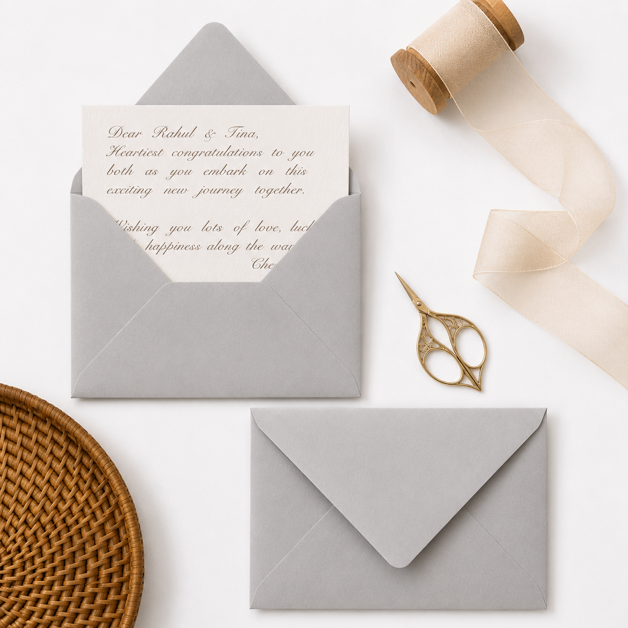 A5 Envelopes for Calligraphy