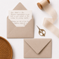 A5 Envelopes for Calligraphy