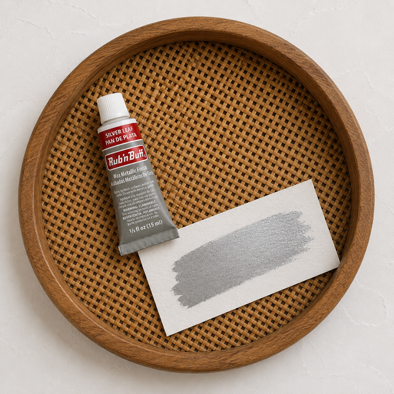 Rub’n Buff Wax Metallic Finish