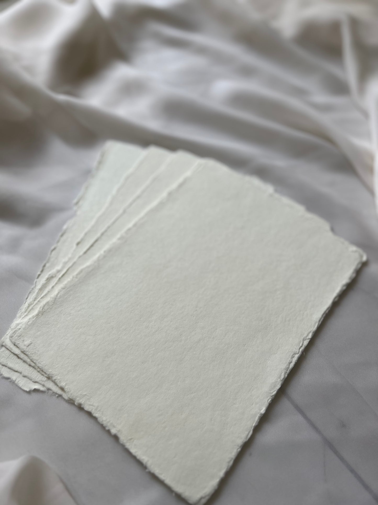 Deckled edge Handmade sheets