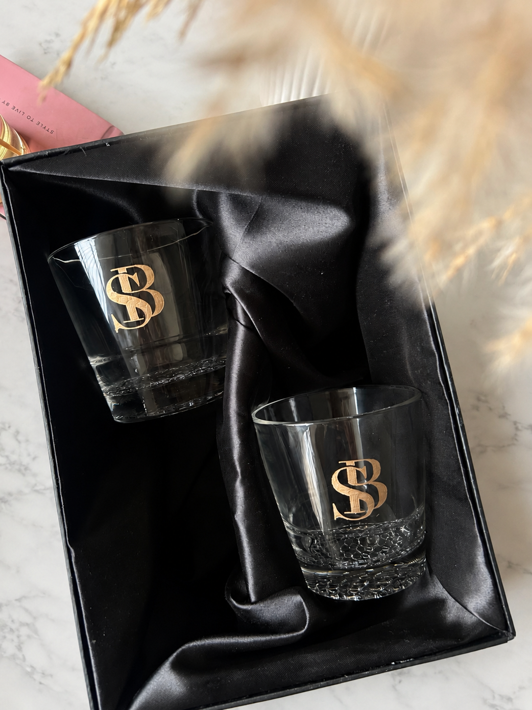 Personalised Engraved Whiskey Glasses