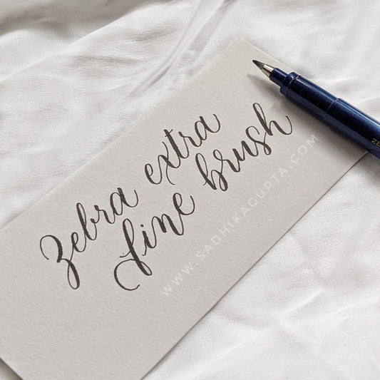 Zebra Extra Fine Brush Pen