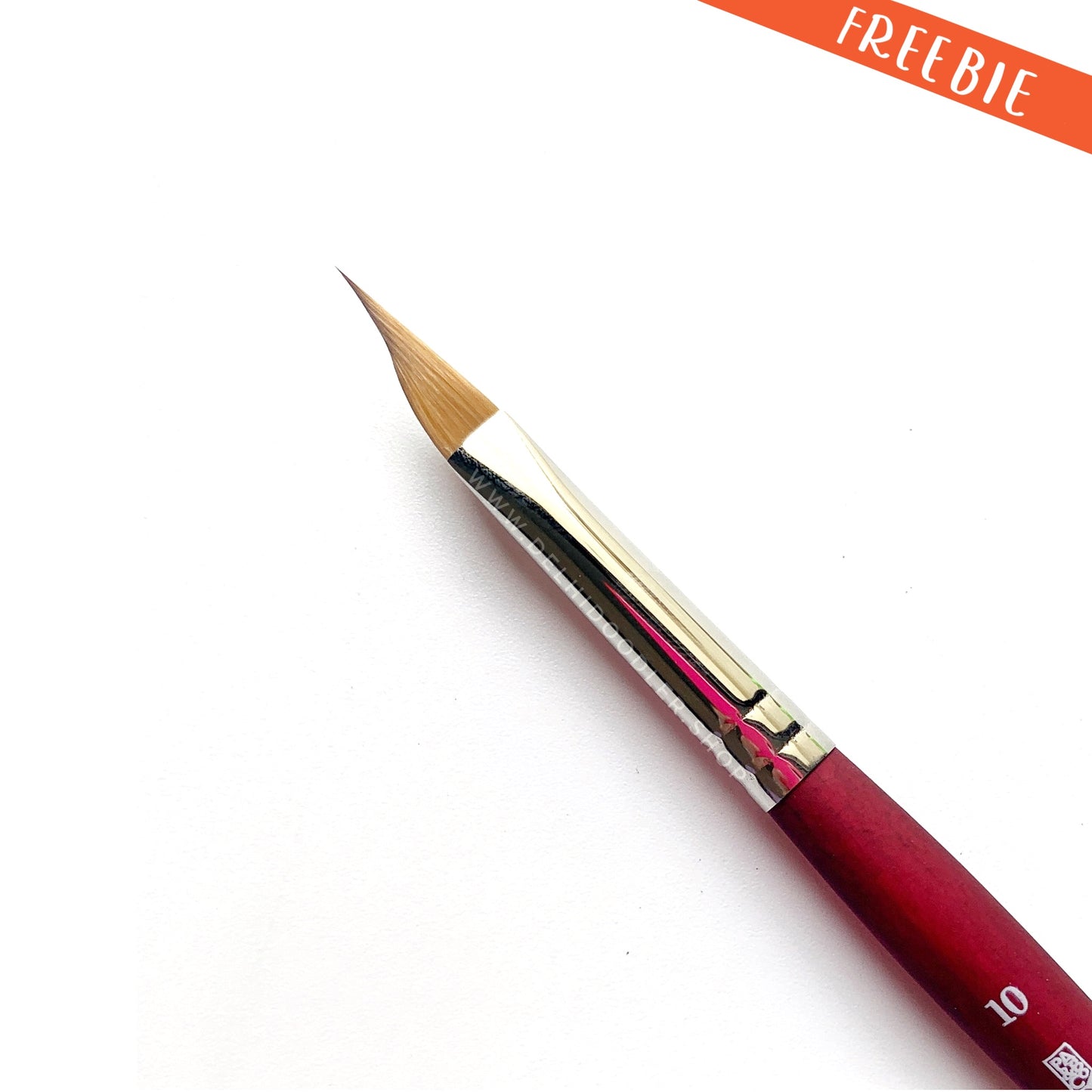 Princeton Velvet Triangle Brush- FREE Metallic Watercolour