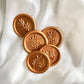 Leaf Wax Seal- set of 5